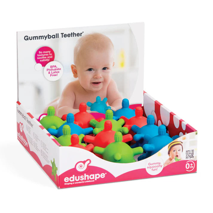 Edushape Gummyball Teethers - Various Colours