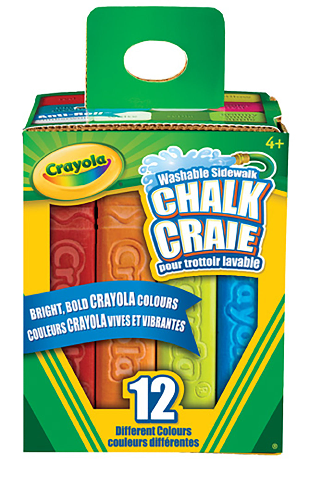 Crayola Washable Sidewalk Chalk 12pc