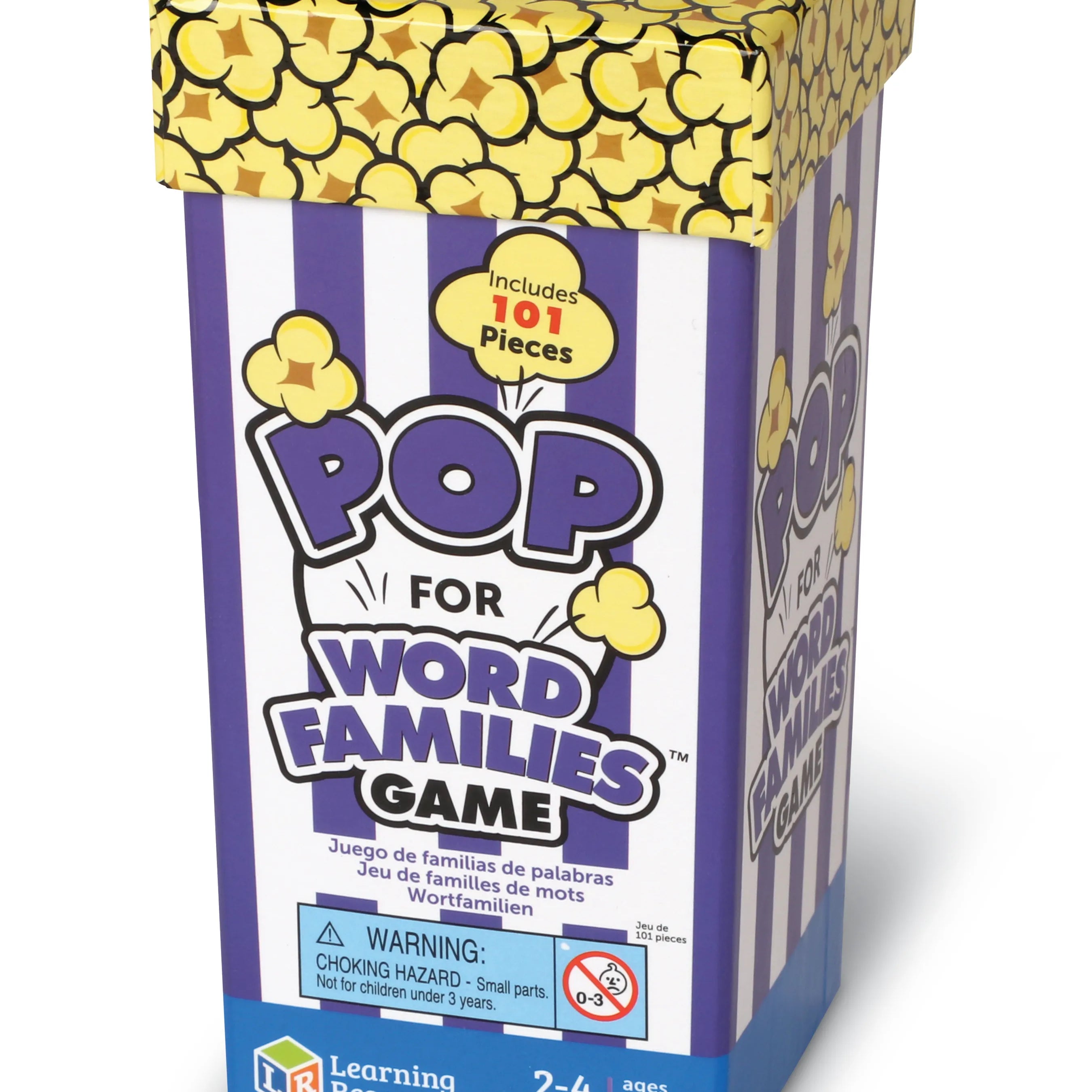 Pop for Words Families Game