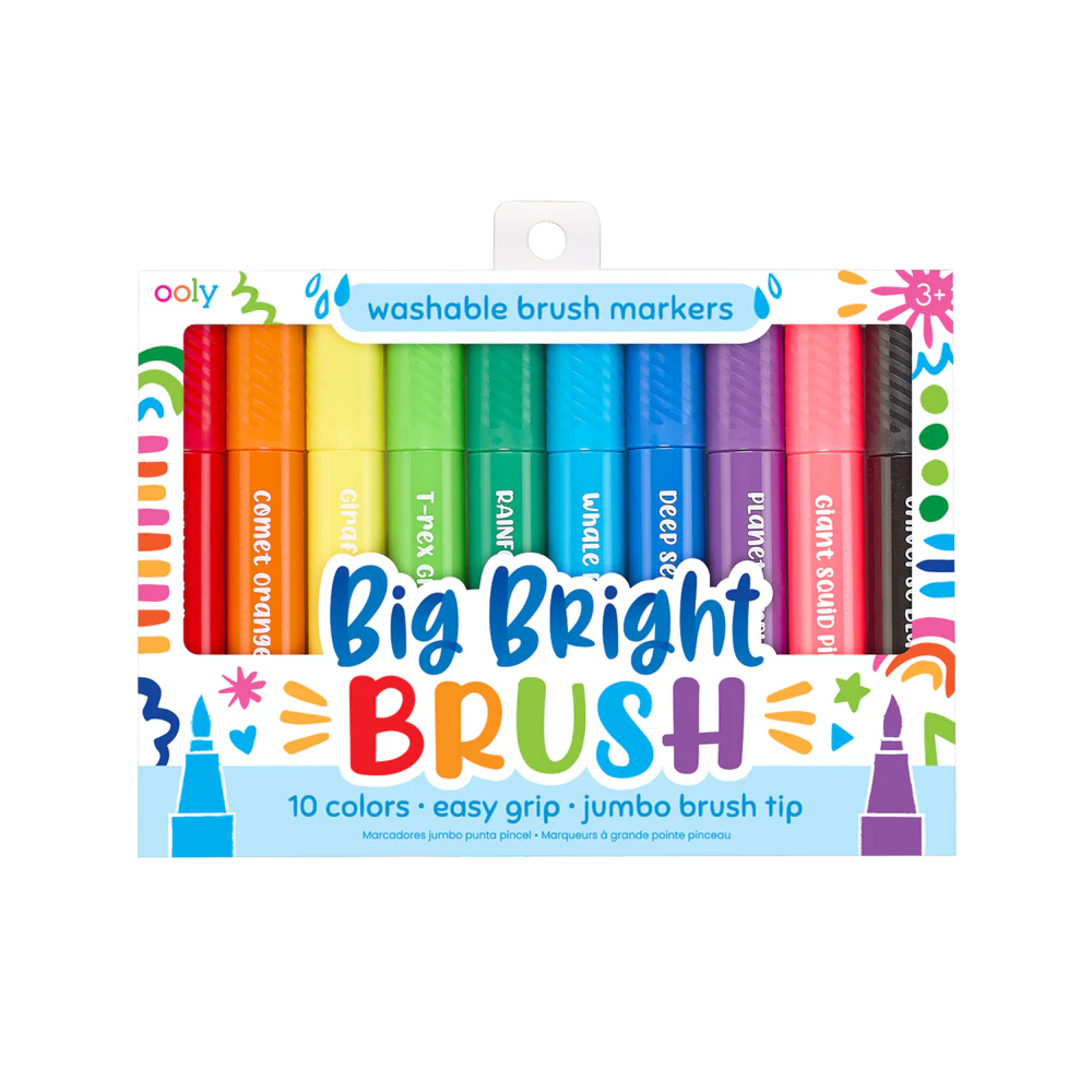 ooly Big Brush Markers Set of 10