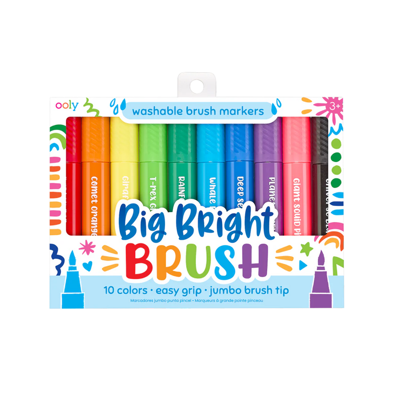 ooly Big Brush Markers Set of 10