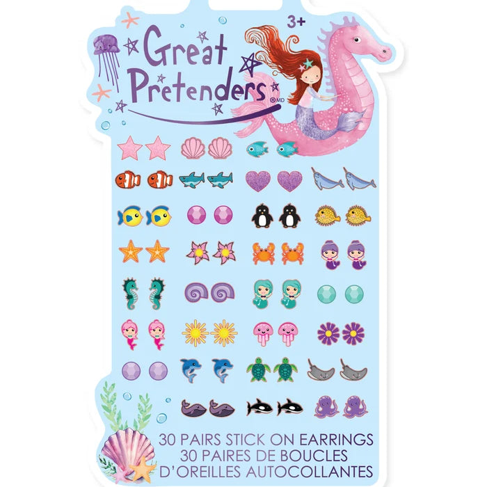 Great Pretenders Stick On Earrings - Various Styles