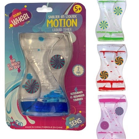 Double Wheel Liquid Motion Timer
