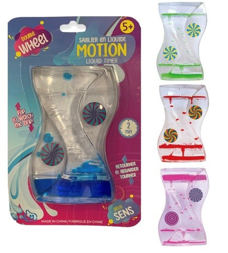 Double Wheel Liquid Motion Timer
