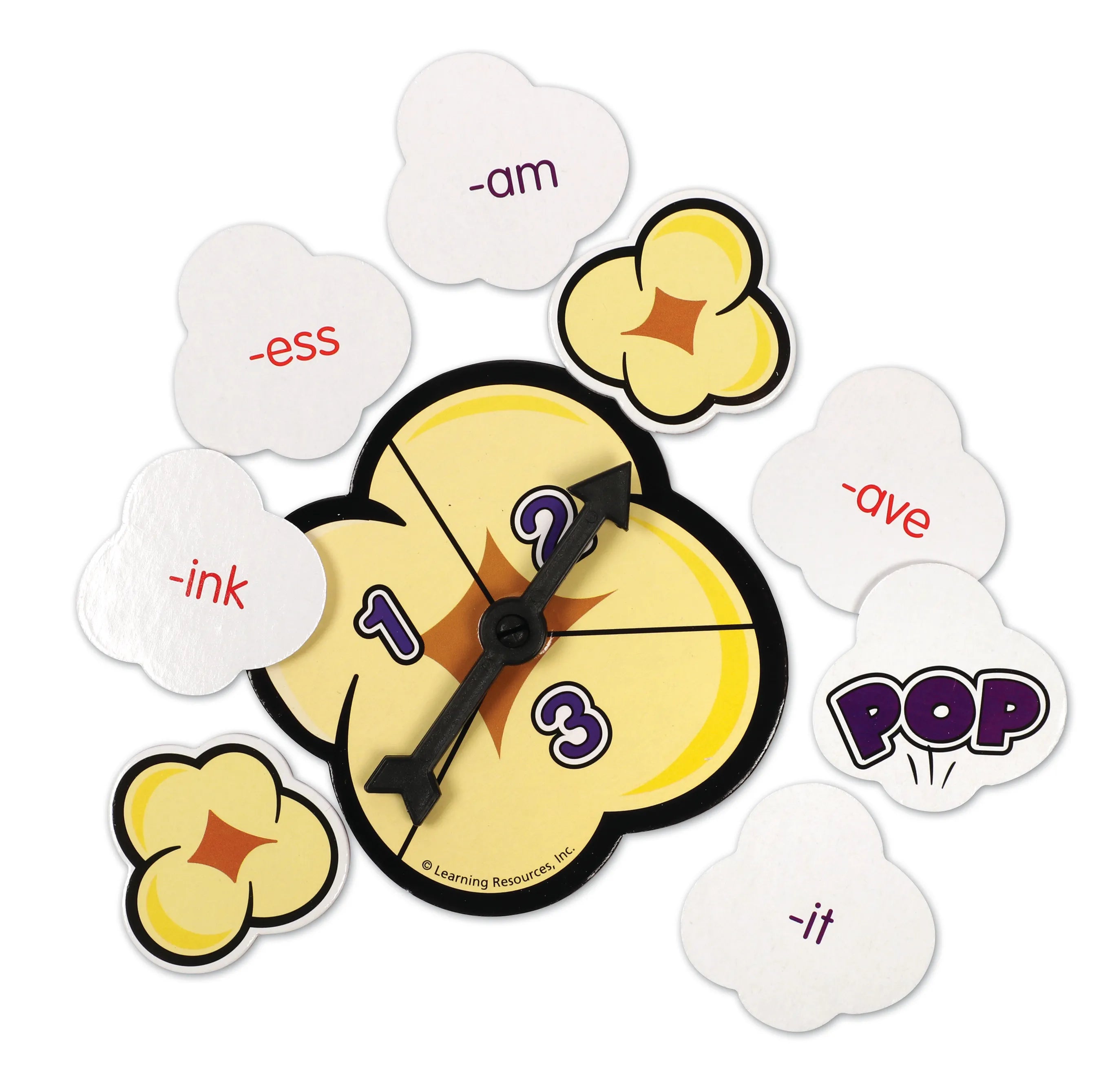 Pop for Words Families Game