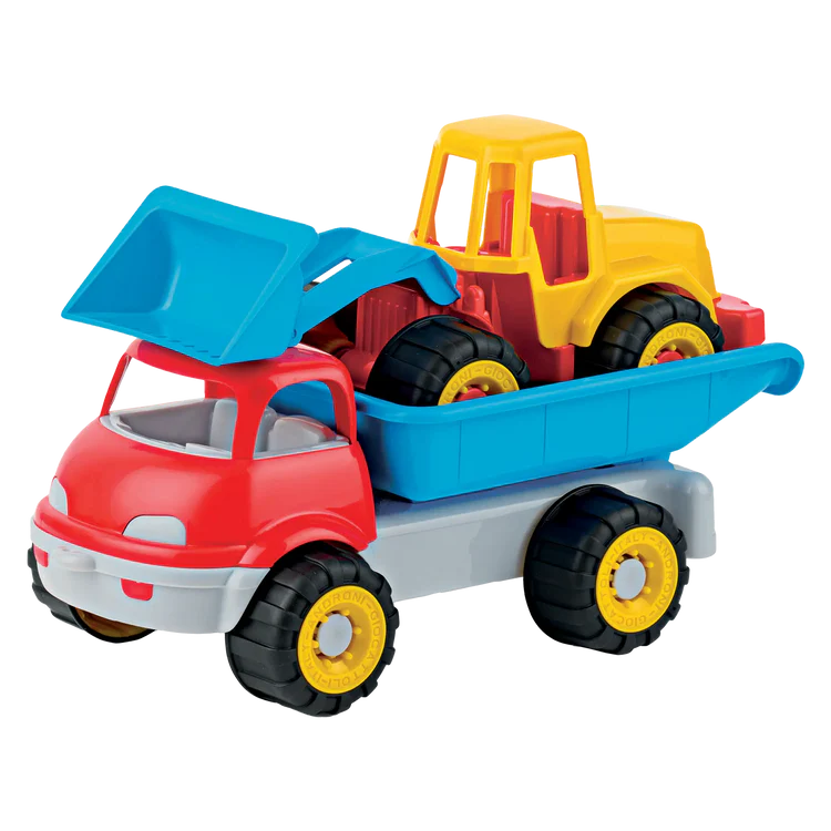 Dump Truck & Mechanical Excavator