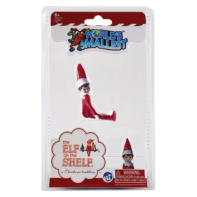 World's Smallest Elf on the Shelf