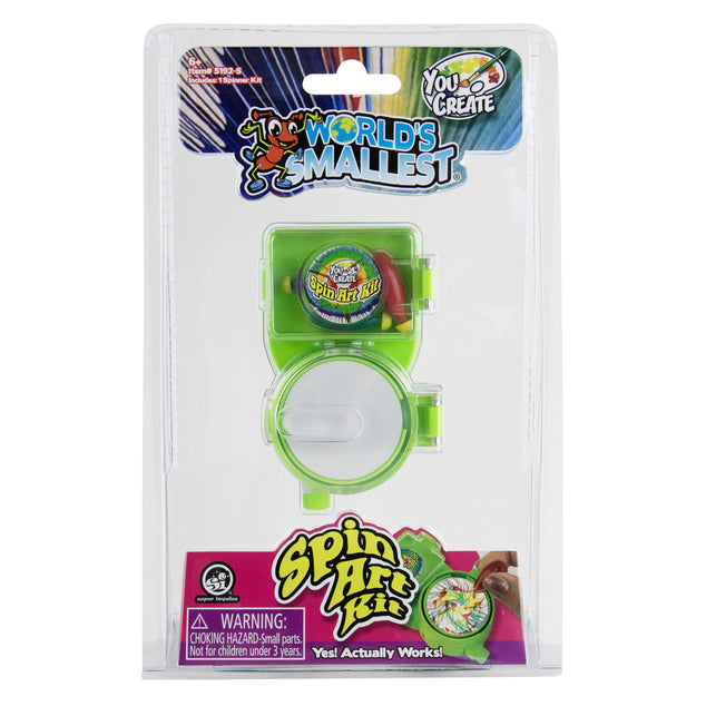 World's Smallest You Create Spin Art Kit