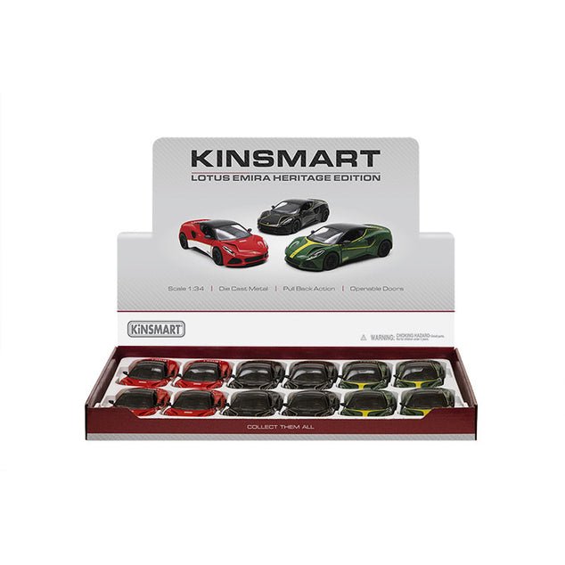 Diecast Lotus Emira (Heritage Edition) - Various Colours