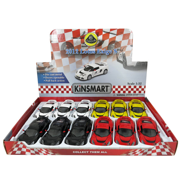 Diecast 2012 Lotus Exige S - Various Colours