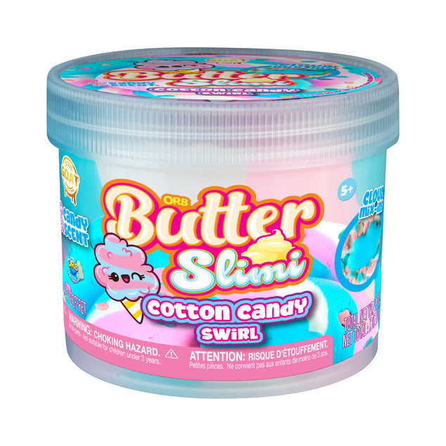 ORB Butter Slimi - Cotton Candy Swirl Slime
