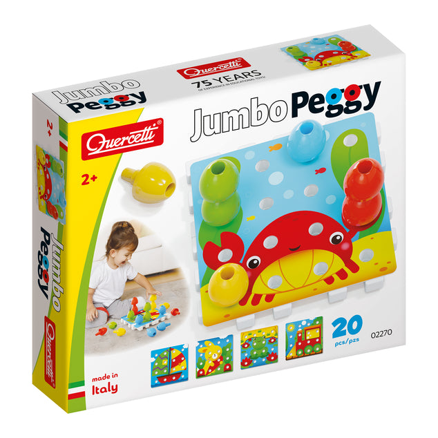 Quercetti Jumbo Pegs 20pc