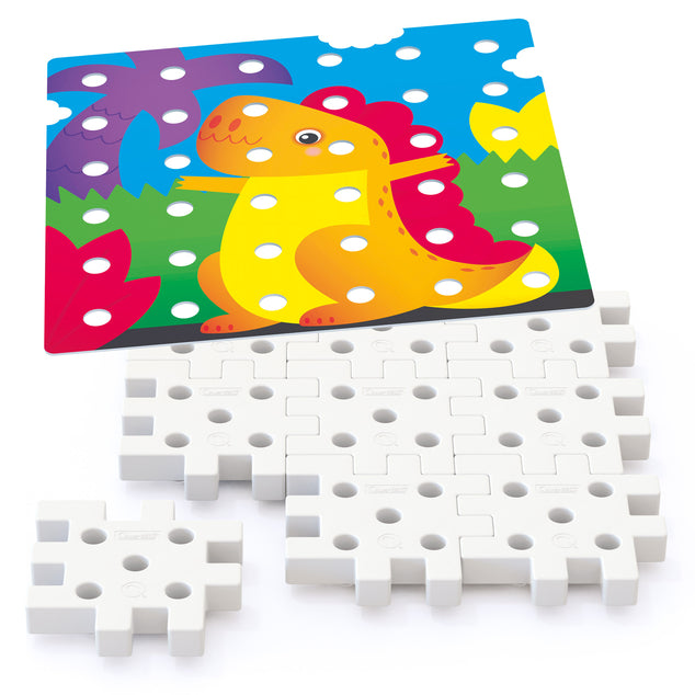 Quercetti Jumbo Peggy - 45pcs