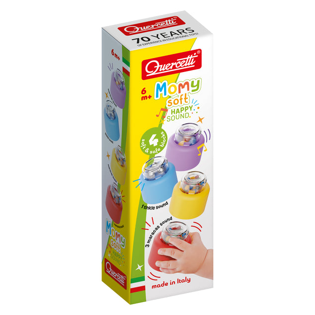 Quercetti Momy Soft Happy Sound - 4pcs