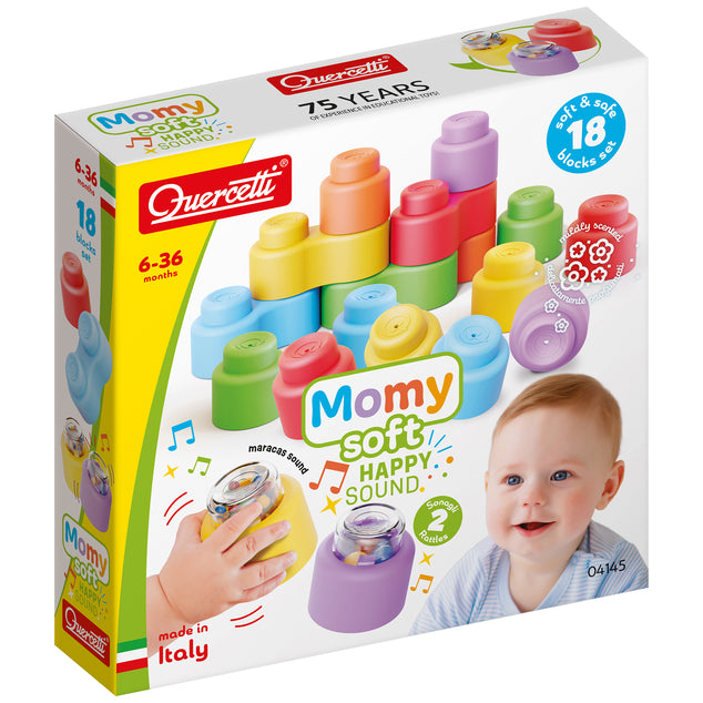 Quercetti Momy Soft Happy Sound - 18pcs