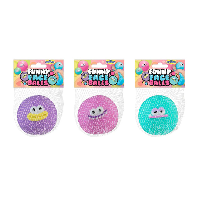 ORB Funny Faces Balls- Various Colours