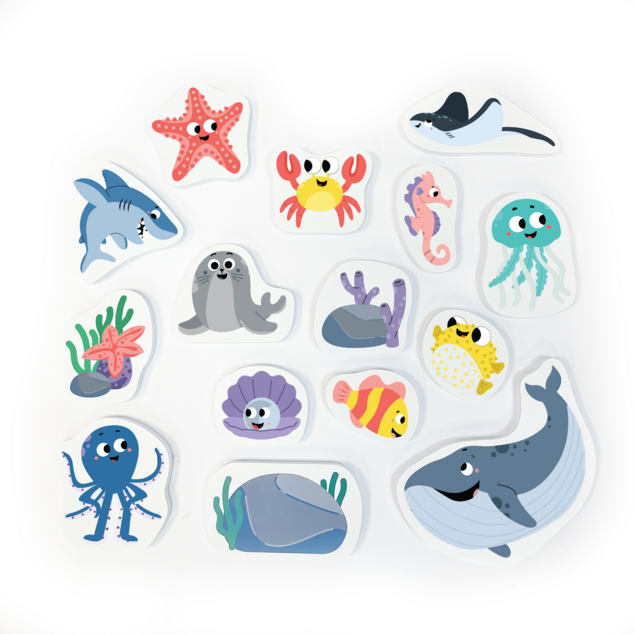 Edushape Magic Creations, Ocean Bath Stickers