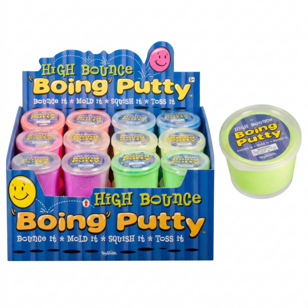 Hi-Bounce Boing Putty - Various Colours