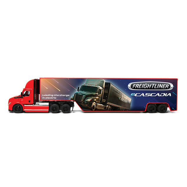 Diecast Freightliner Ecascadia with Container