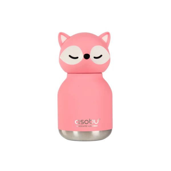 Asobu Mini Bestie Bottle Bag Charm - Pink Fox