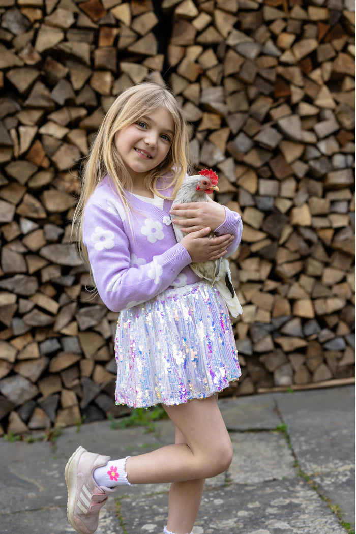 Great Pretenders Sequins Concert Queen Skirt SZ 4-6