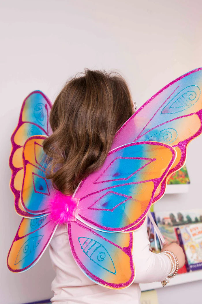 Great Pretenders Glitter Rainbow Wings
