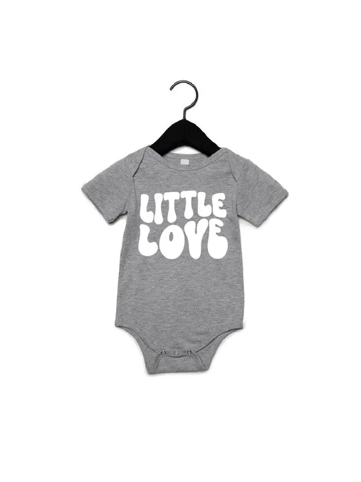 Portage and Main Little Love Bodysuit - Grey - Various Sizes