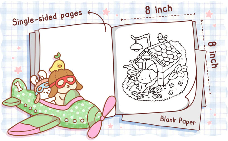 Cozy Cuties Coloring Book