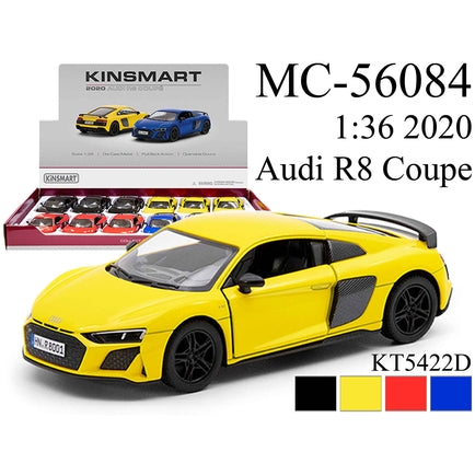 Diecast 2020 Audi R8 Coupe - Various Colours