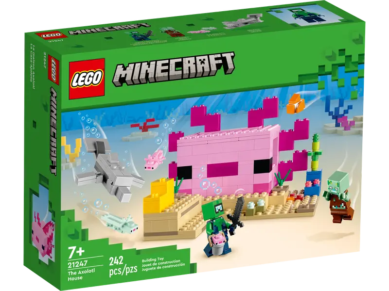 Lego Minecraft The Axolotl 21247
