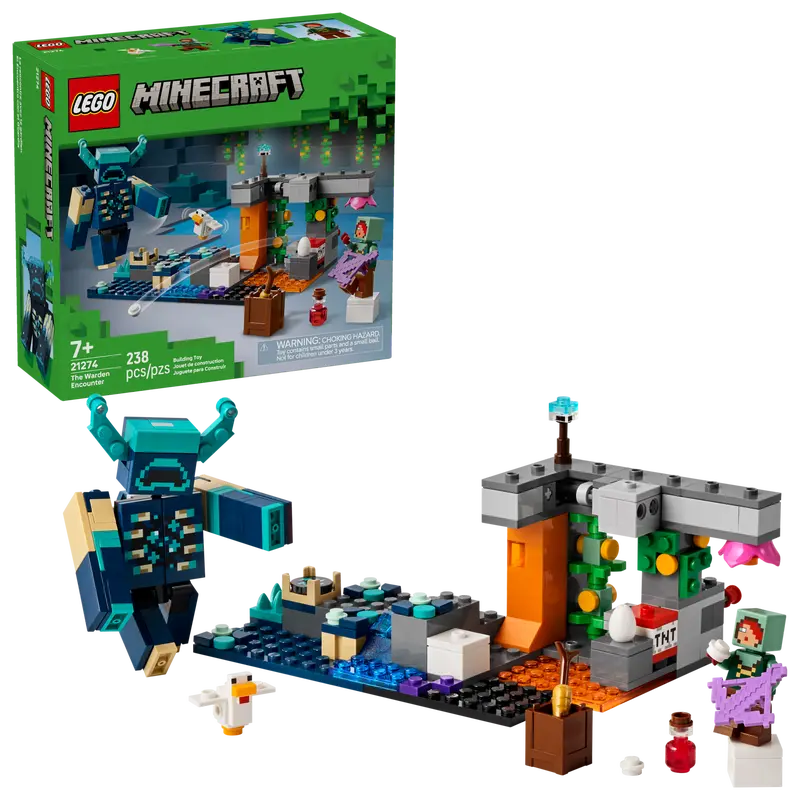 Lego Minecraft The Warden Encounter 21274