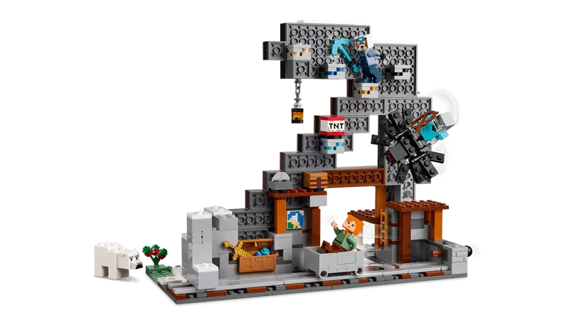 Lego Minecraft The Pickaxe Mine 21277
