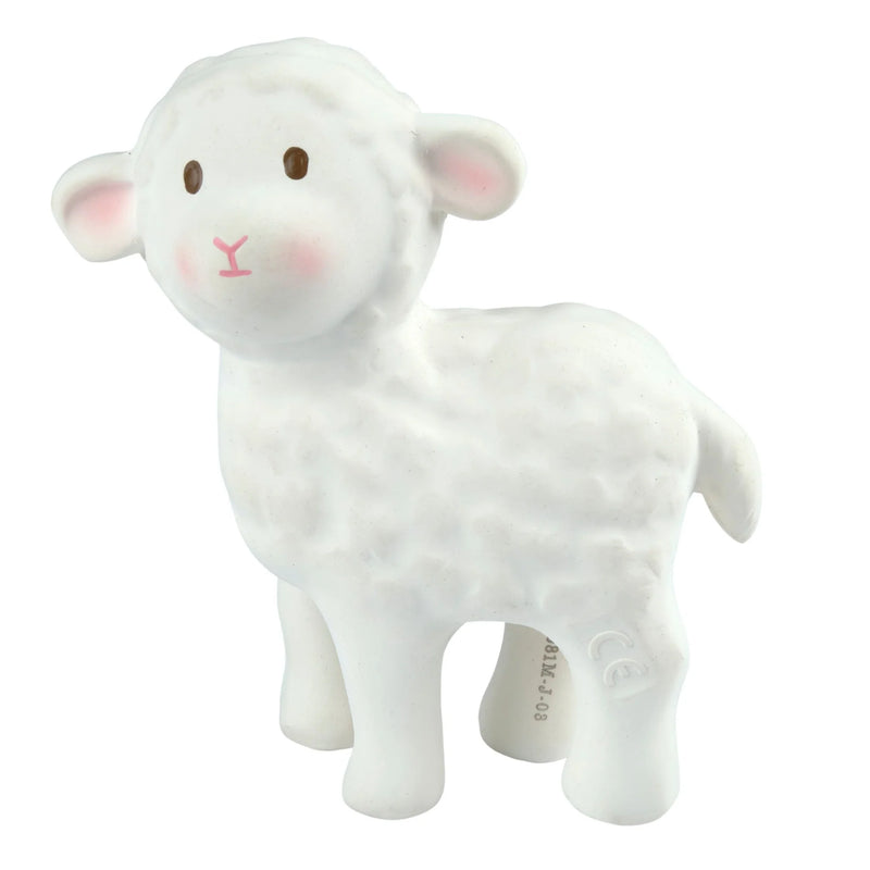 BahBah The Lamb Natural Rubber Toy