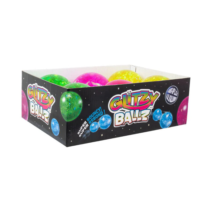 Glitzy Balls with LED Light