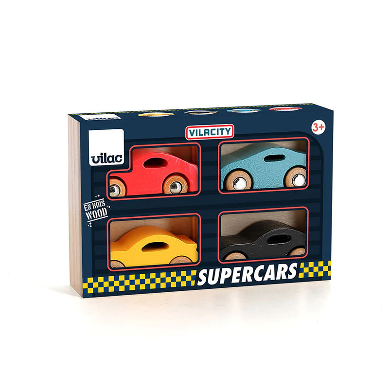 Vilac Super Cars Set of 4