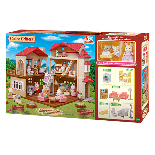 Calico Critters - Red Roof Country Home Gift Set