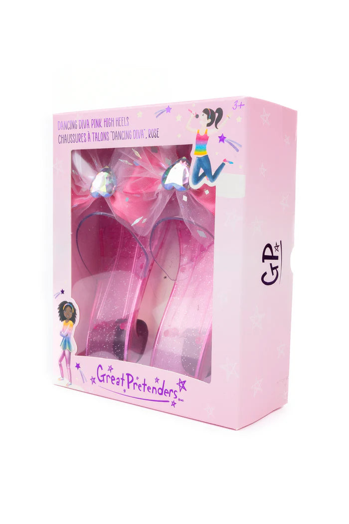 Great Pretenders Dancing Diva High Heels (One Size) - Various Colours