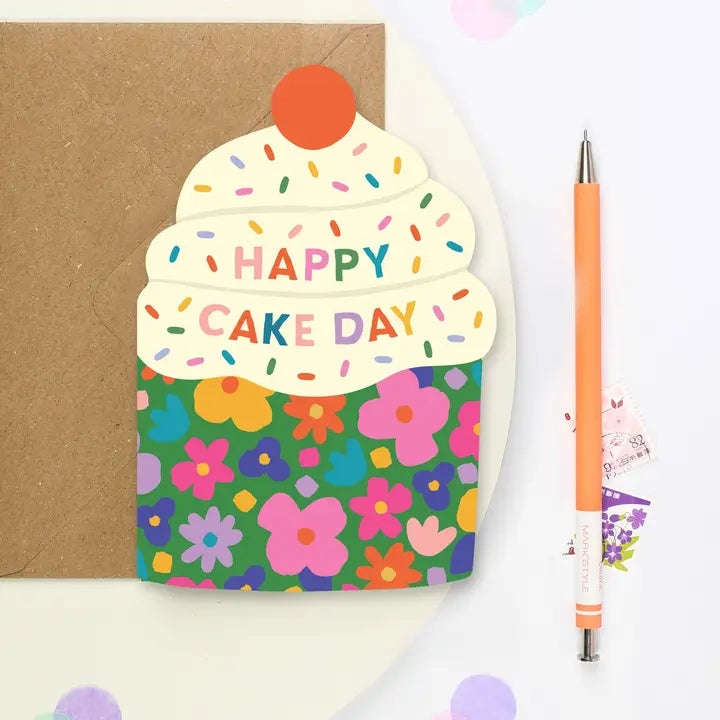 Birthday Card Cupcake