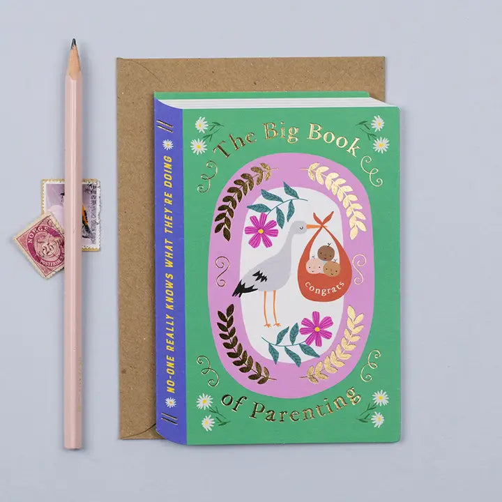 New Baby Card Fairytale New Parents