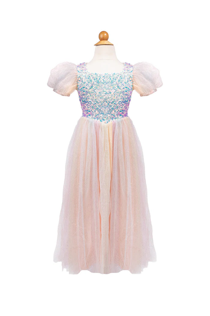 Great Pretenders Rainbow Sherbert Sparkle Dress - 2 Sizes