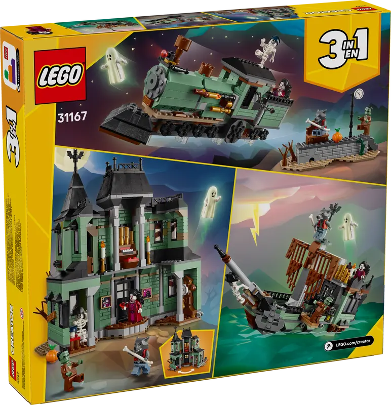 Lego Creator 3-in-1 Haunted Mansion 31167
