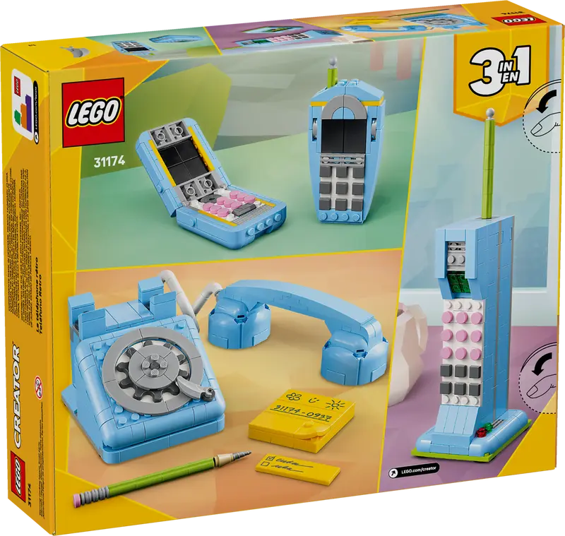 Lego Creator 3-in-1 Retro Telephone 31174