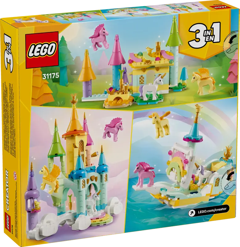 Lego Creator 3-in-1 Unicorn Castle 31175