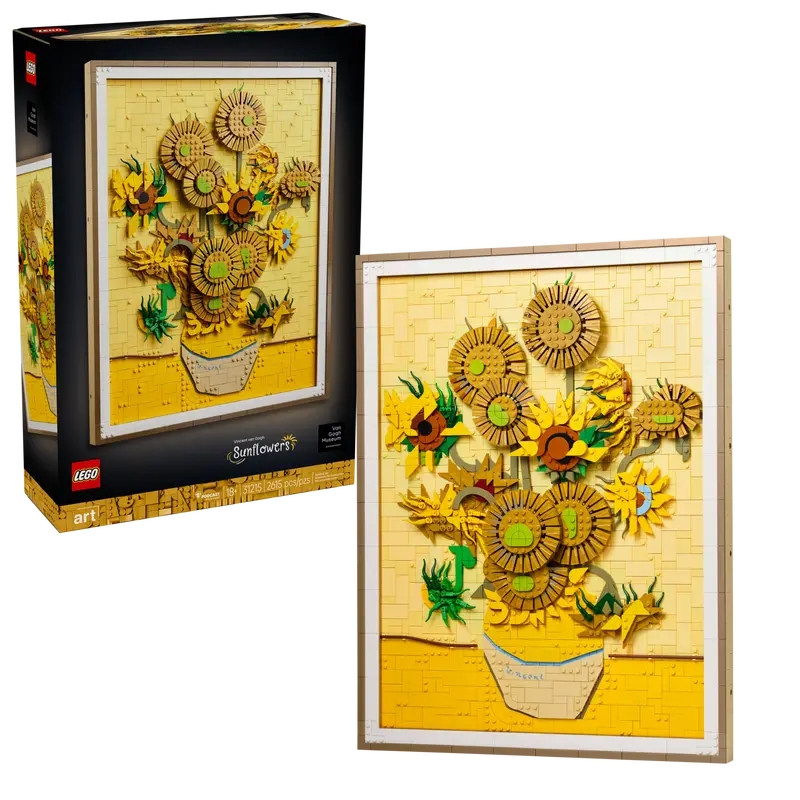 Lego Art Vincent Van Gogh – Sunflowers 31215