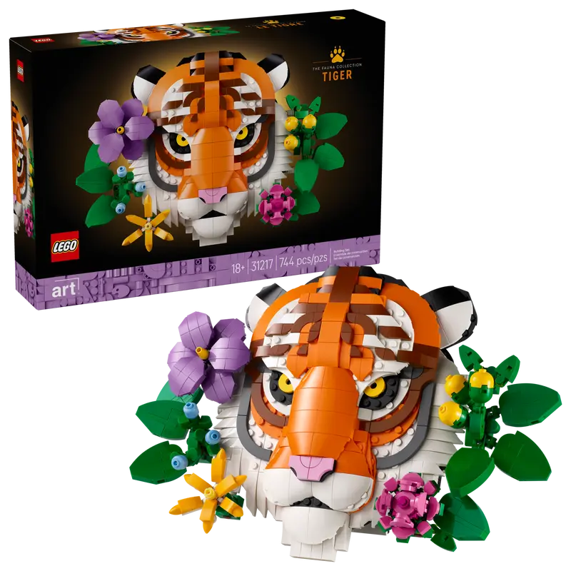 Lego Art The Fauna Collection - Tiger 31217