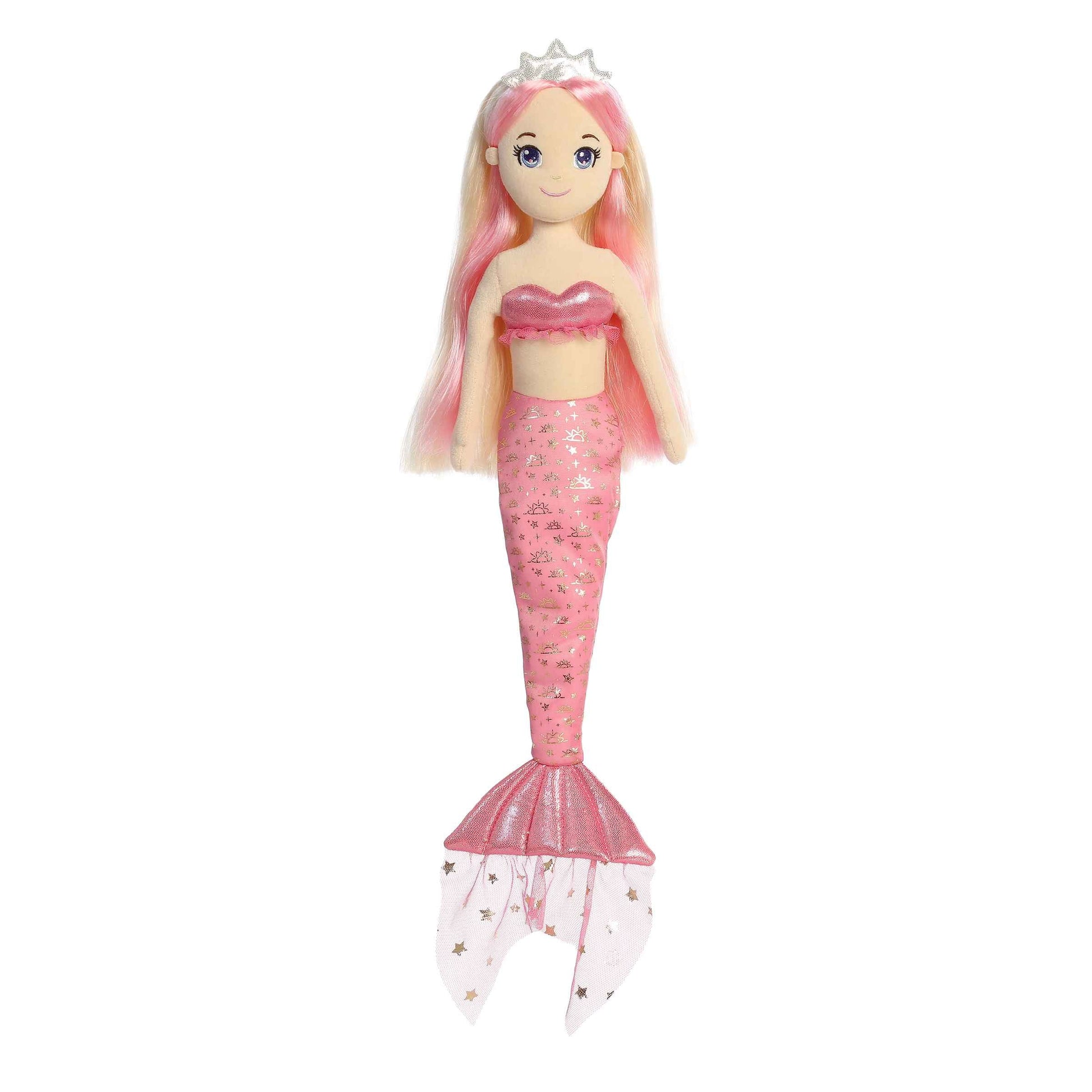 Aurora - Sea Sparkles - Floral Sparkles - 18" Sunny