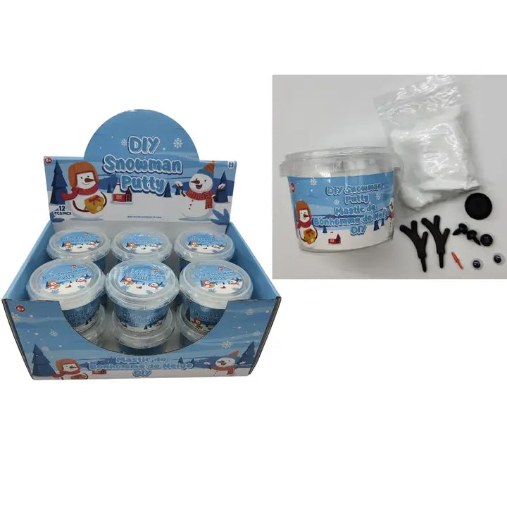DIY Snowman Putty Kit