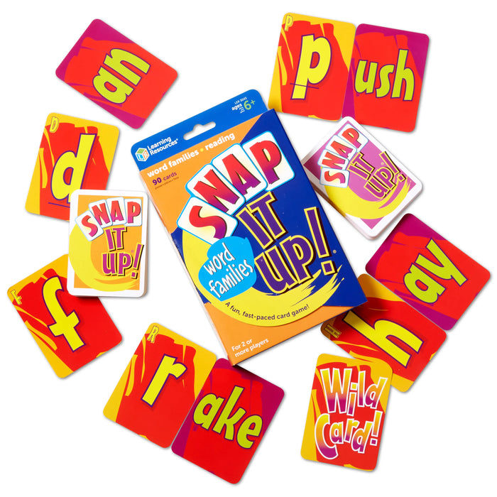 Learning Resources Snap It Up! Phonics & Reading Card Game