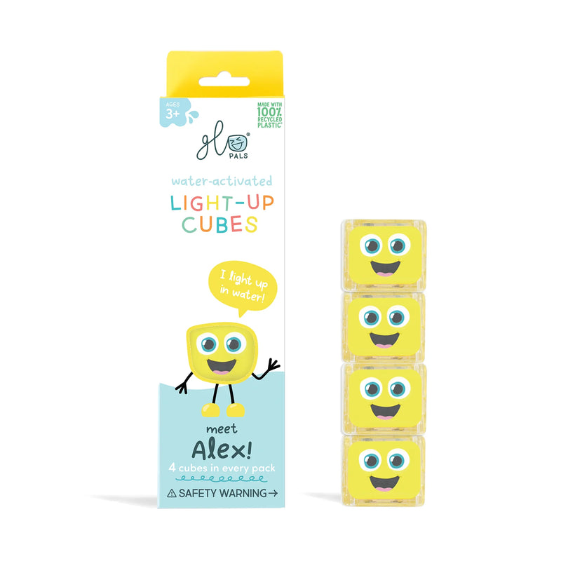 Glo Pals Light-Up Cubes 4 Pack - Various Styles