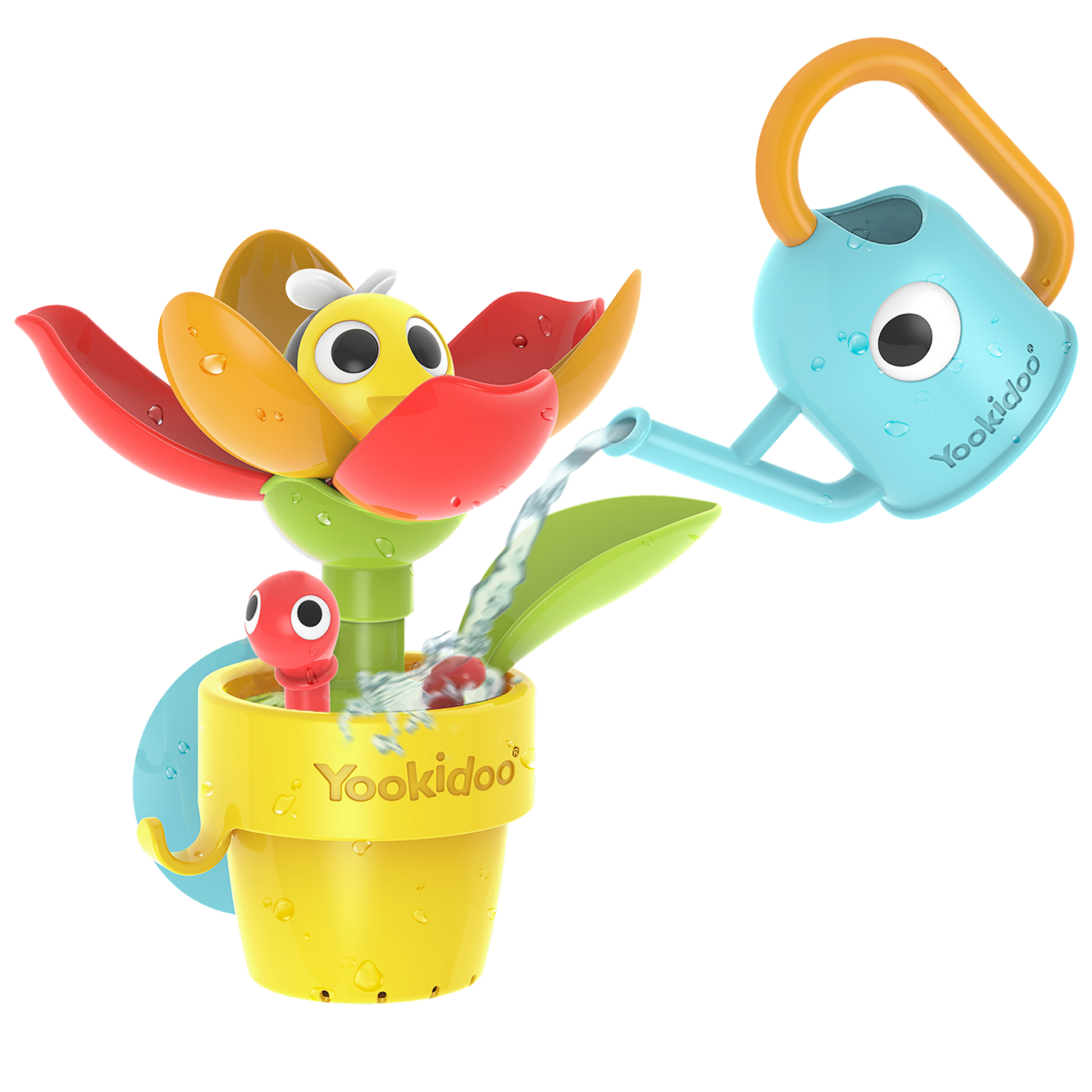 Yookidoo Peek-A-Bee Flower Tub